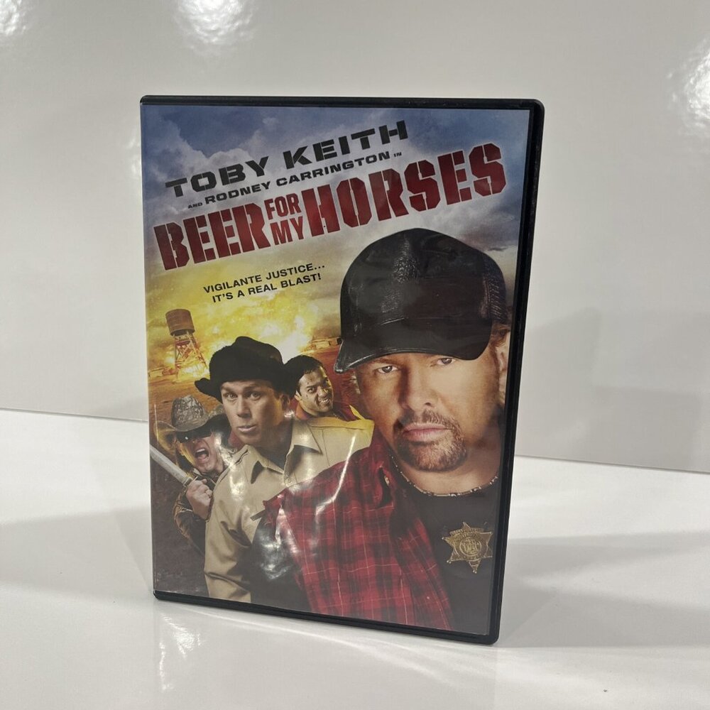 Beer for My Horses (DVD, 2008) Toby Keith Rodney Carrington RARE OOP Region 1